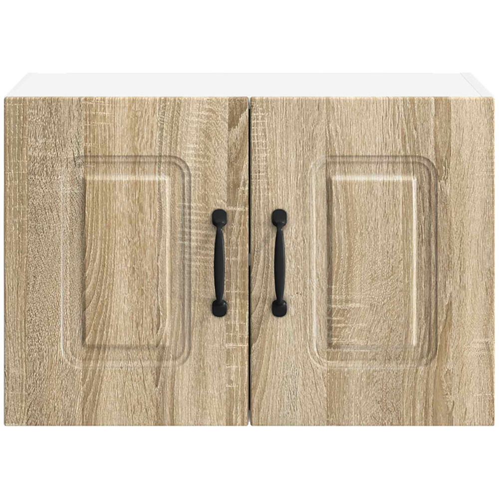 vidaXL Kalmar 2 Door Sonoma Oak Wall Mounted Kitchen Cabinet Image 4