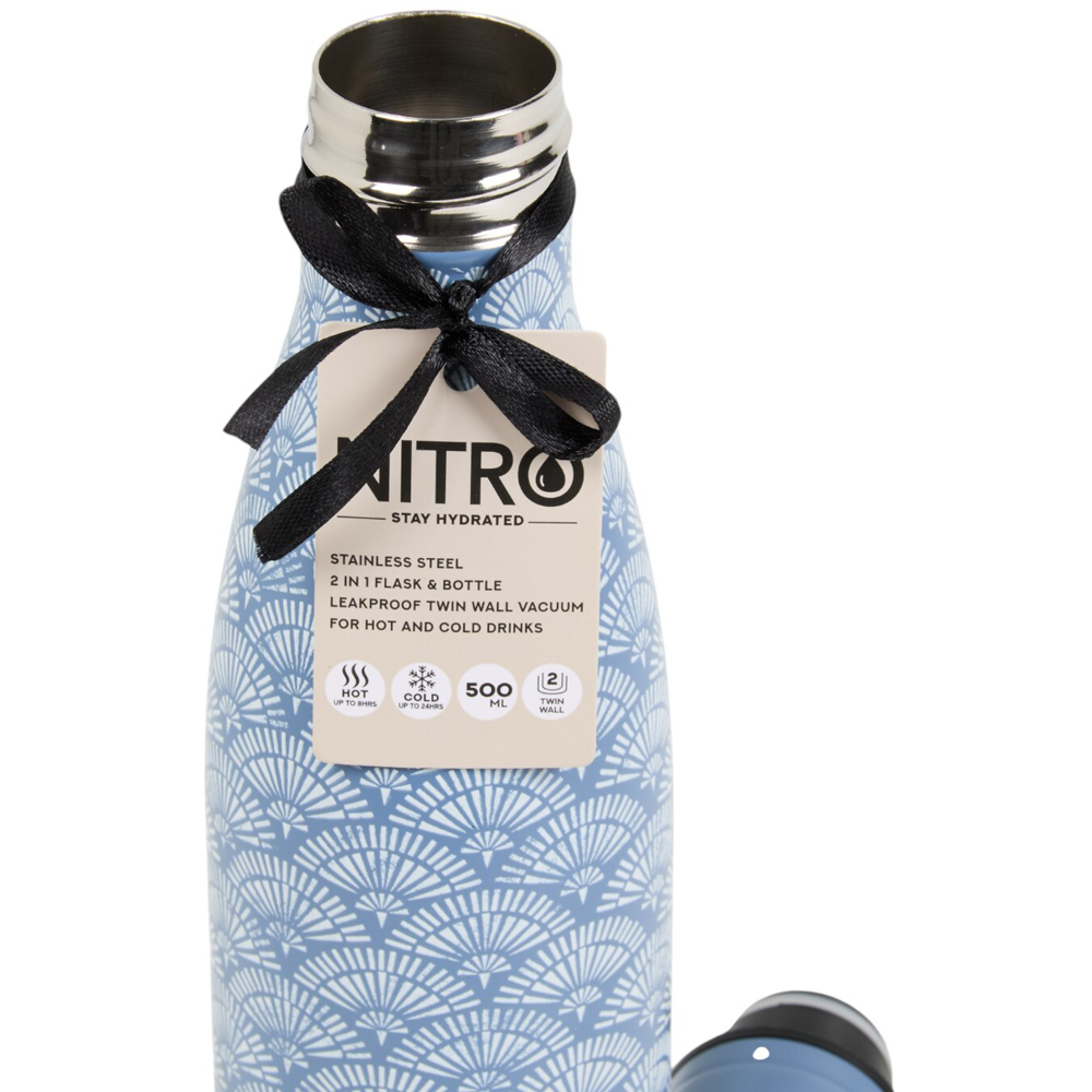 Nitro Zorenii Stainless Steel Vacuum BottleBlue Image 4