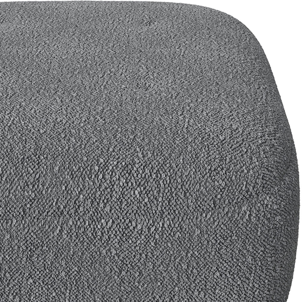 Living and Home Grey Wooden Footstool Image 6