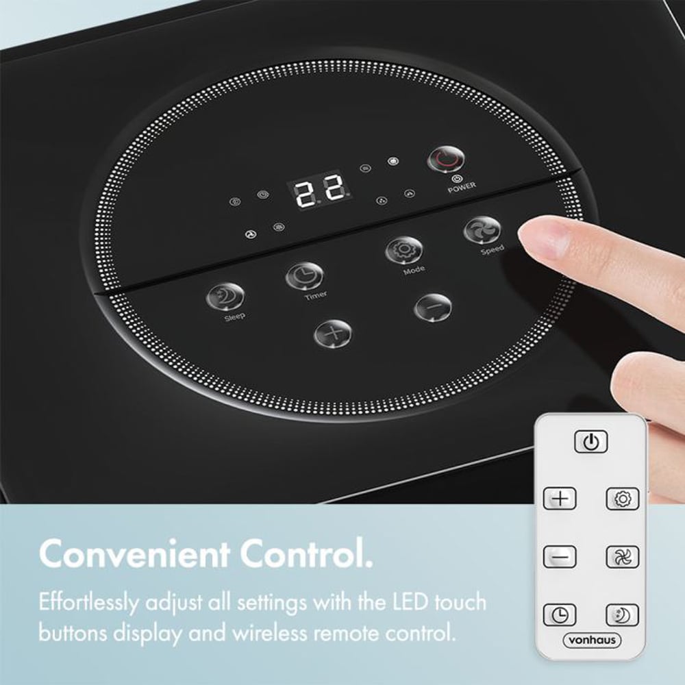 VonHaus 9000BTU White Air Conditioner Image 6