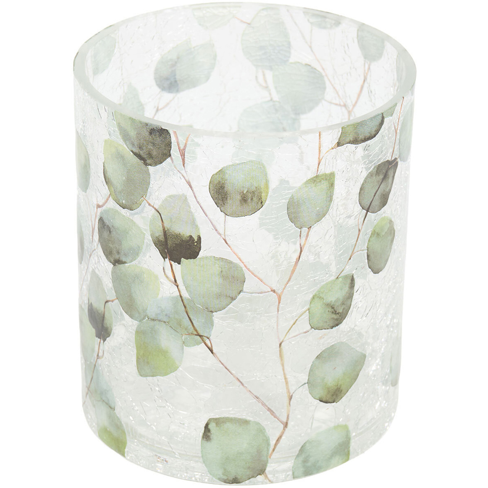 Eucalyptus Crackle Candle Holder Image 2
