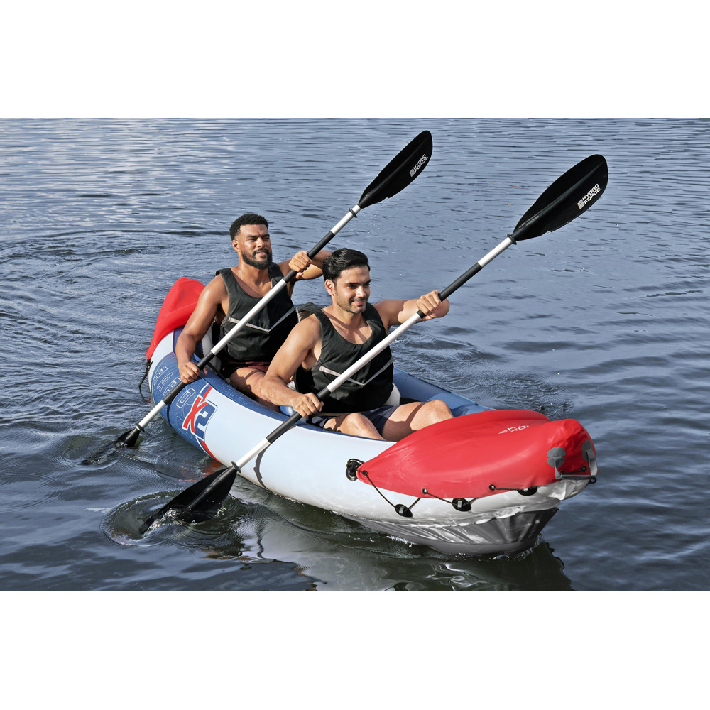 Bestway Hydro Force Rapid X2 2 Person Inflatable Kayak Set Image 2