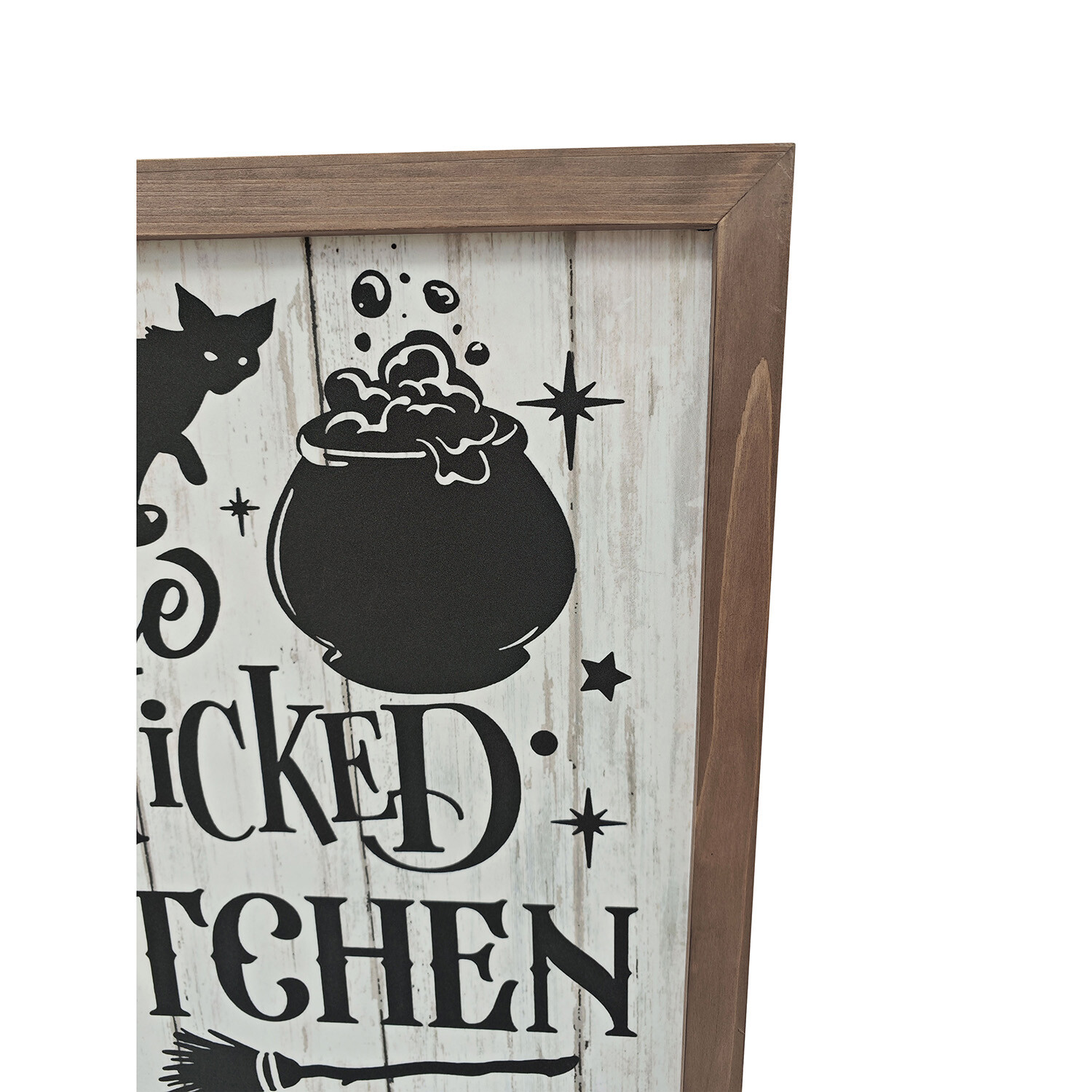 The Wicked Kitchen Framed Plaque - Natural Image 3