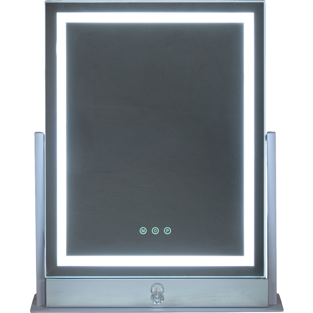 Hollywood LED Strip Mirror with Drawer Image 9