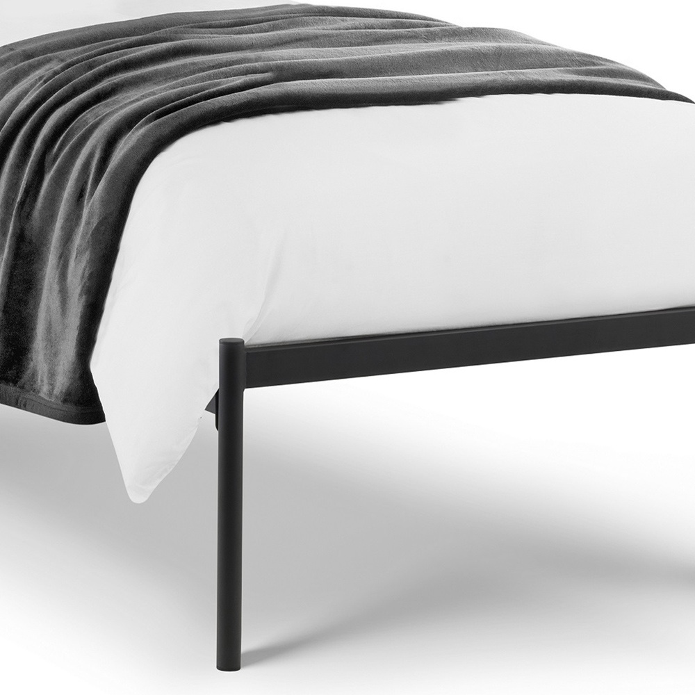 Julian Bowen Onyx Single Anthracite Metal Bed Frame Image 5