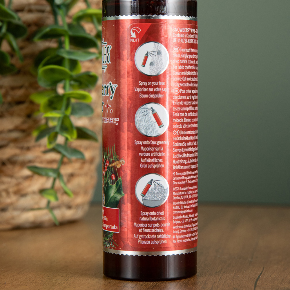 Samuel Alexander Snowberry Pine Scentsicles Christmas Spray Mist 114ml Image 6