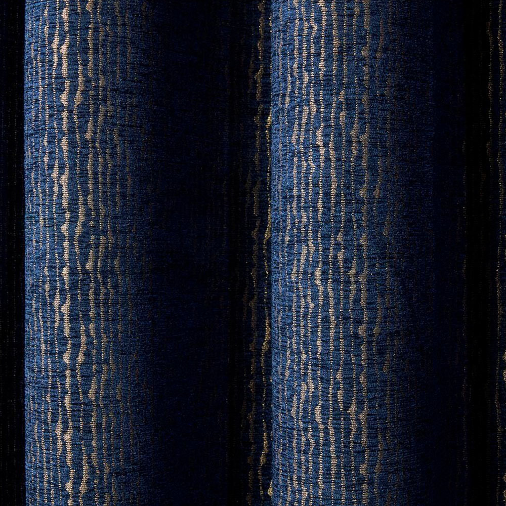 Nova Navy Eyelet Curtain 229cm Image 4