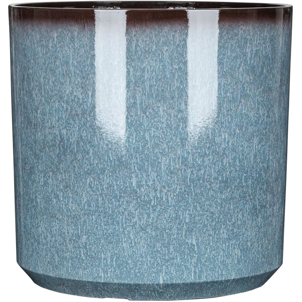 Garden Gear Cylinder Glazed Planter 3 Pack Image 3