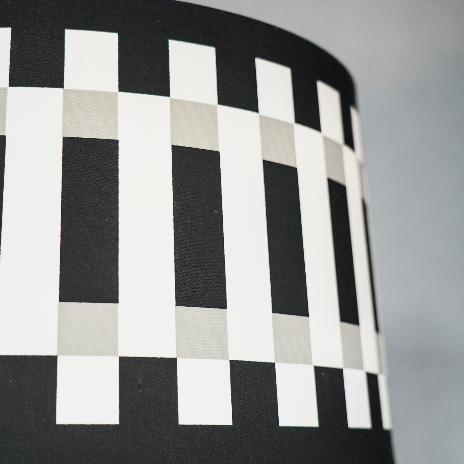 Abstract Stripe Monochrome Shade Black Image 9