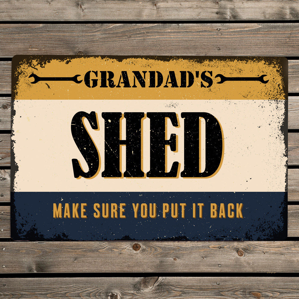 Personalised Memento Company Personalised Garage Metal Sign Image 3
