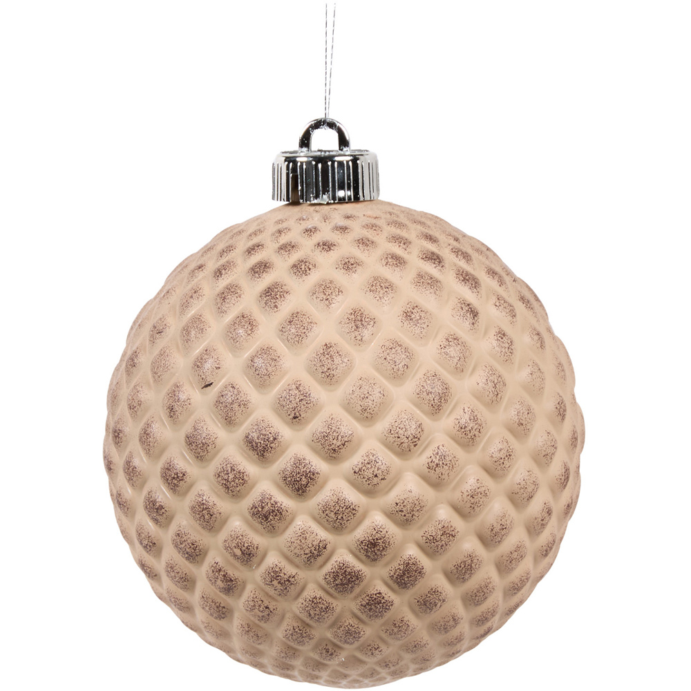Pack of 9 Nordic Noel Style Baubles Image 2