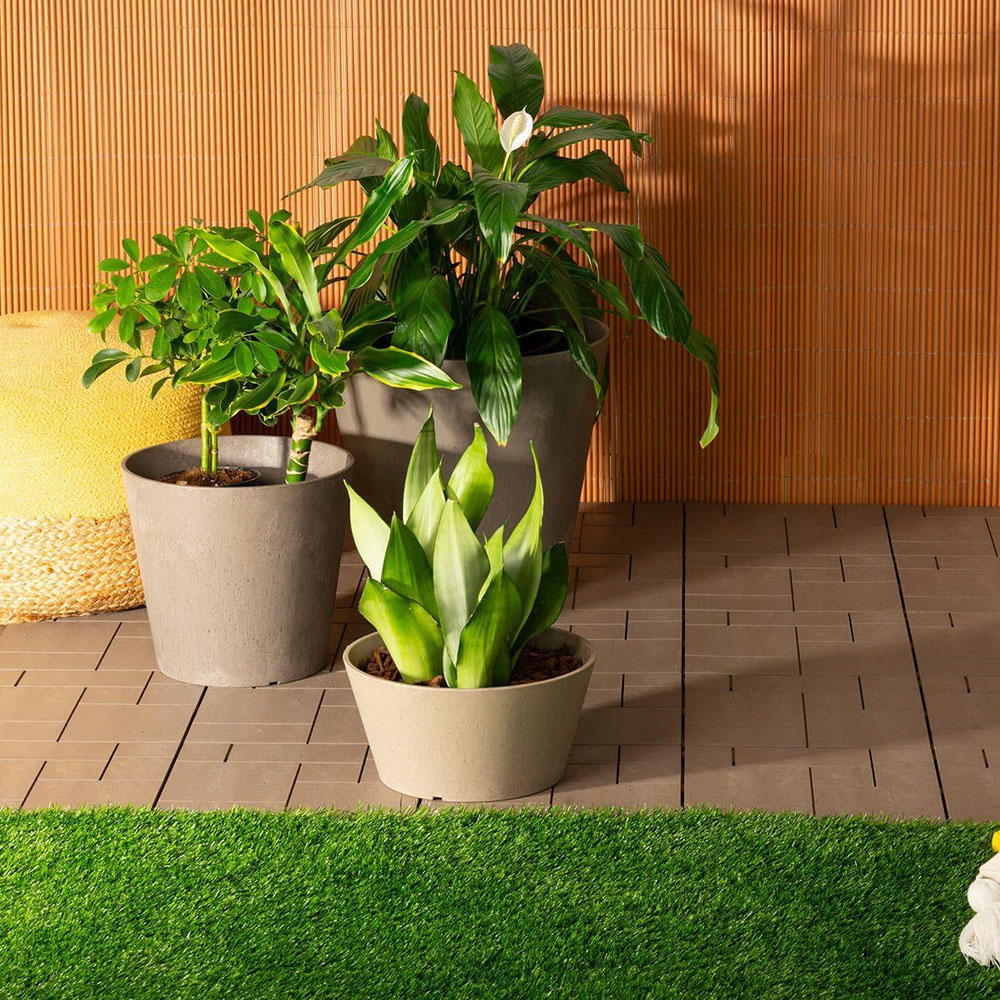 Garden Gear Octavia Oak Planter 38cm Image 2