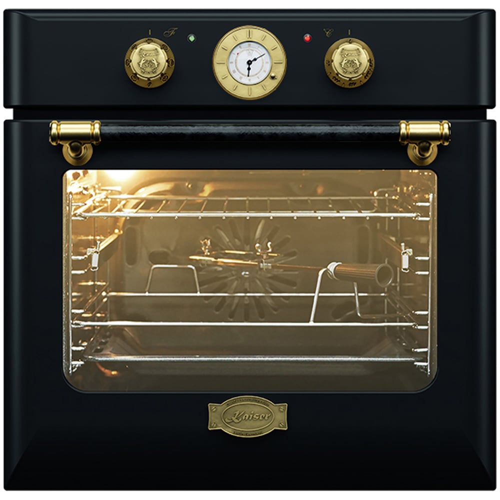 Kaiser Belle Epoque Black 68L Electric Oven Image 1