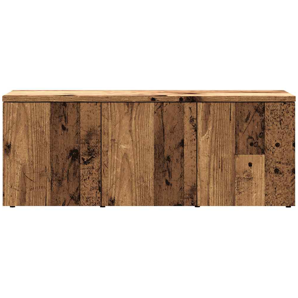 vidaXL 3 Drawer Old Wood TV Cabinet Image 4