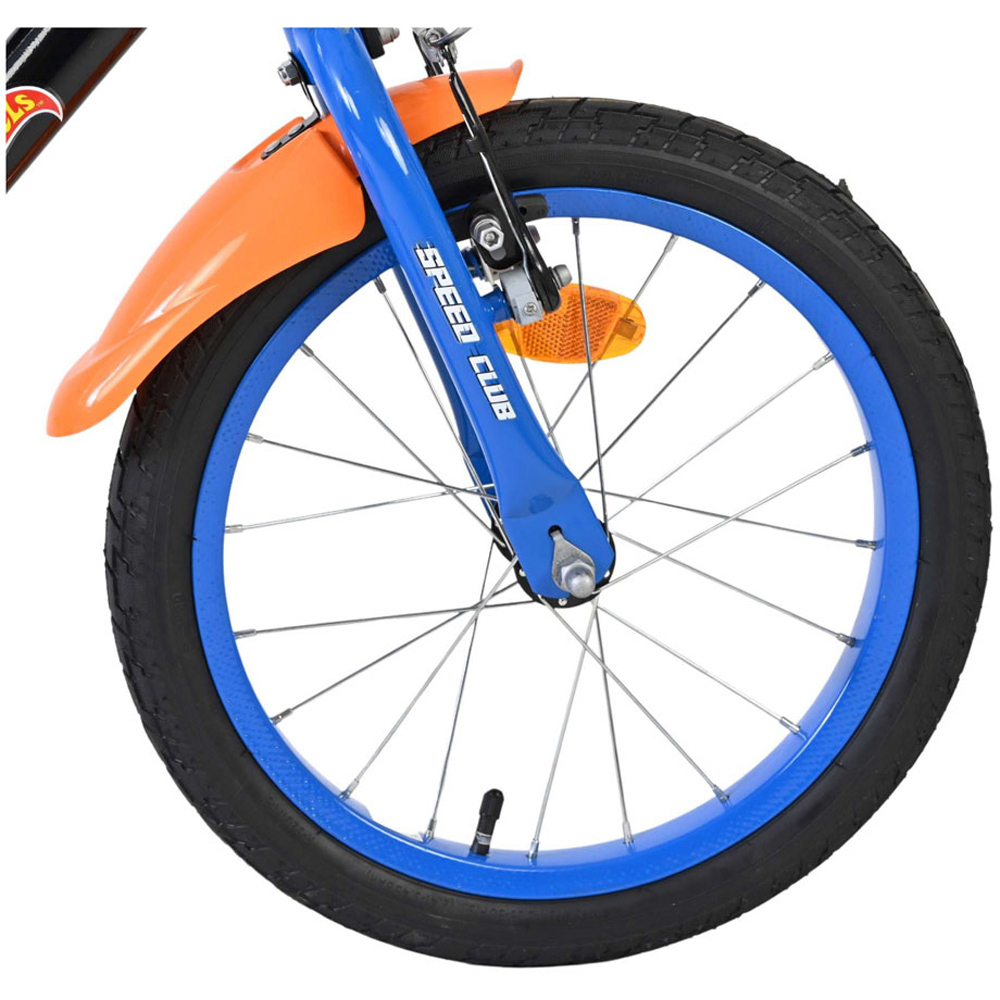 Volare Hot Wheels Kids 16 inch Multicolour Bike with Stabilisers Image 8