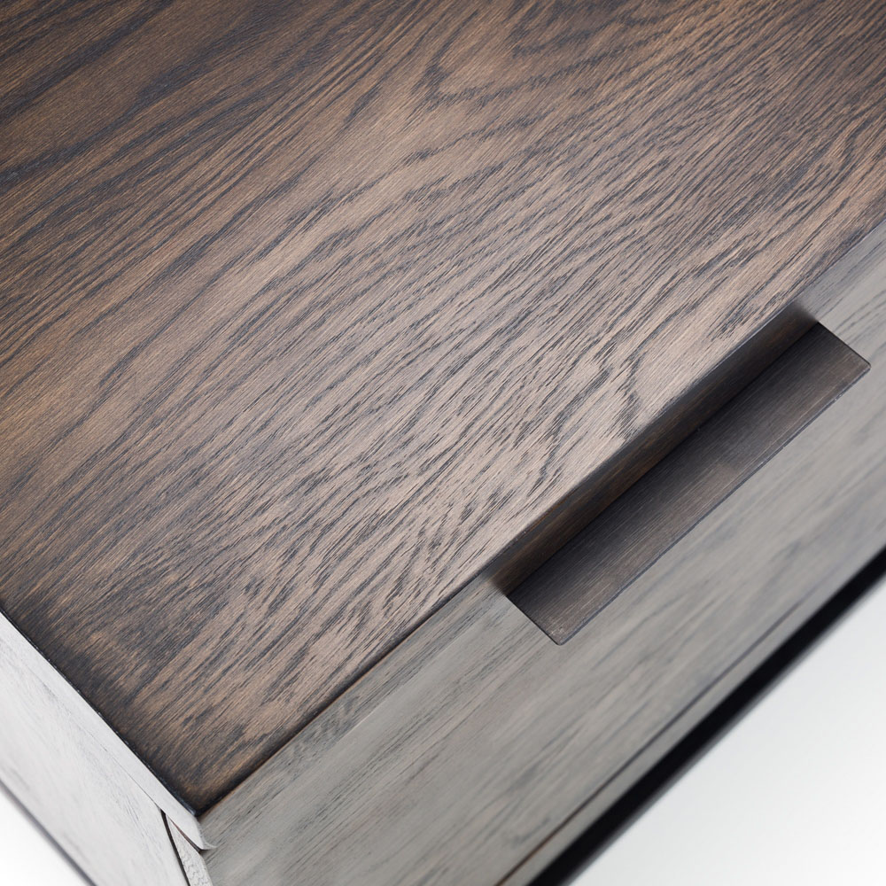 Julian Bowen Brooklyn Dark Oak TV Unit Image 8