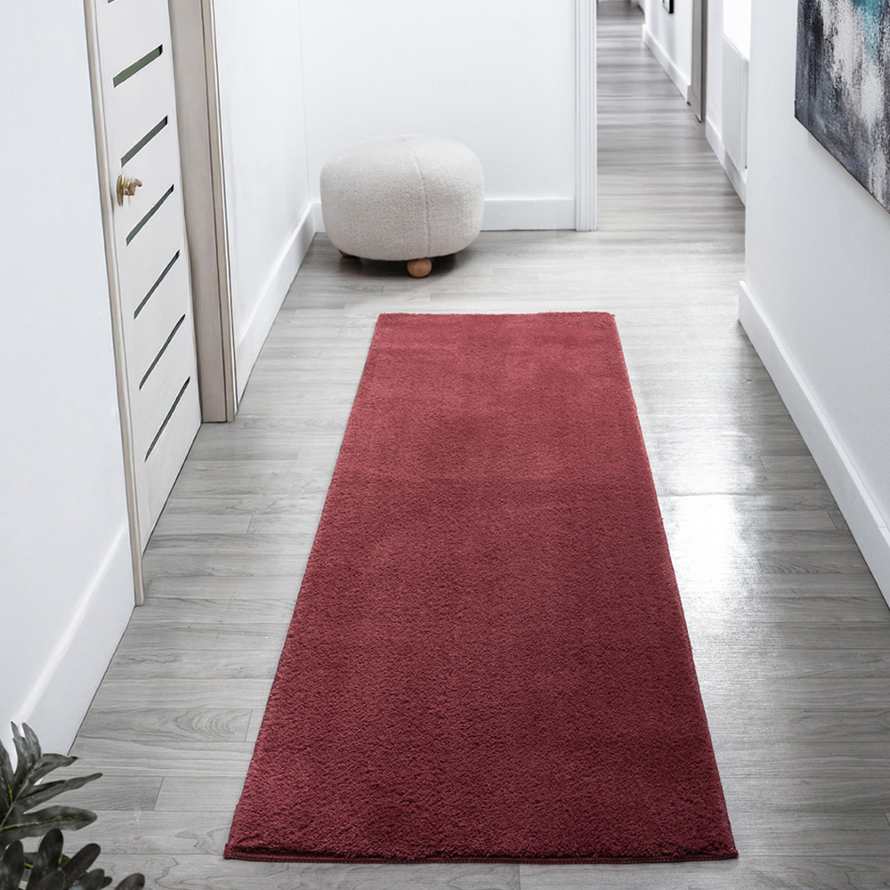 Desire Rugs Comfy Red Anti Slip Felt Backing Rug 160 x 220cm Image 7