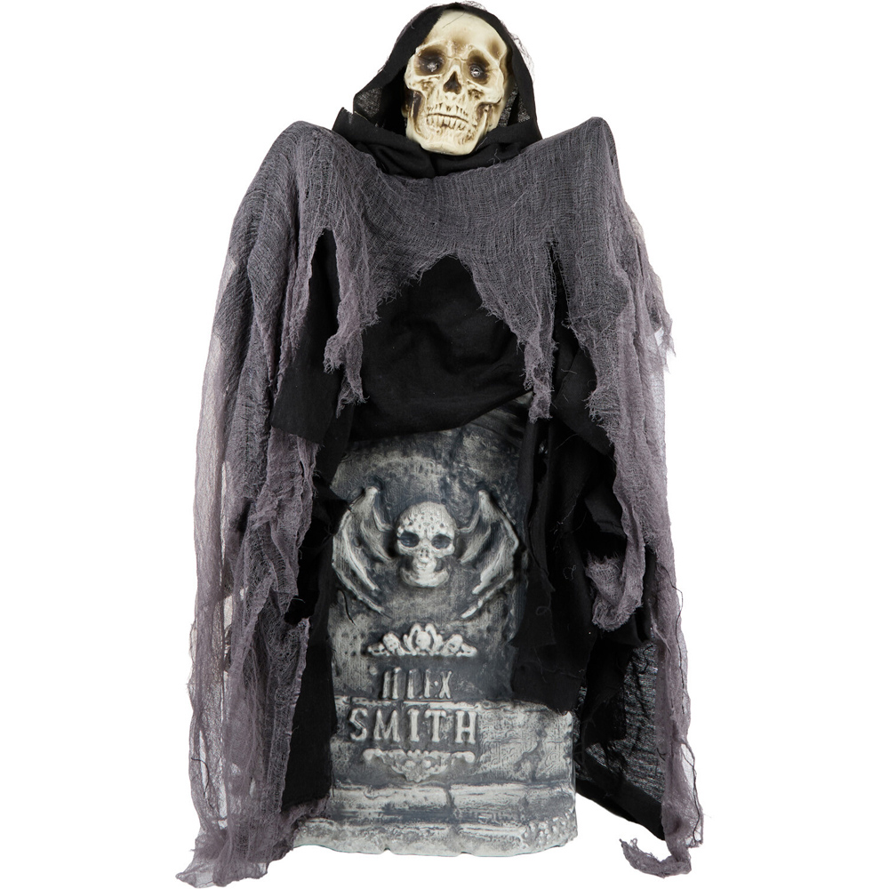Rising Reaper with Tombstone Decoration Image 2