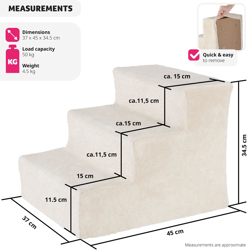 tectake Paw Path Sand Dog Staircase Image 9