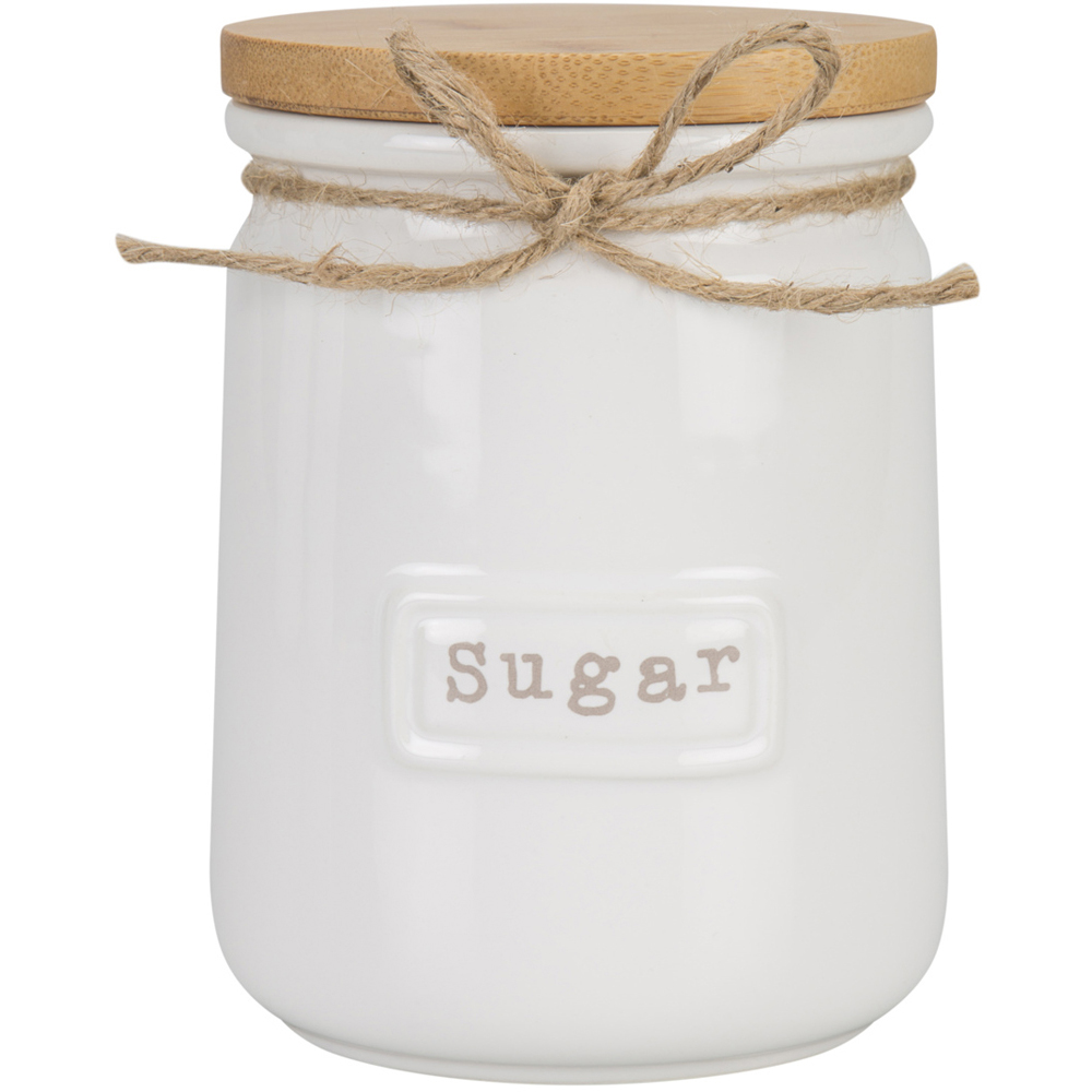 Camden Sugar Embossed Canister Image