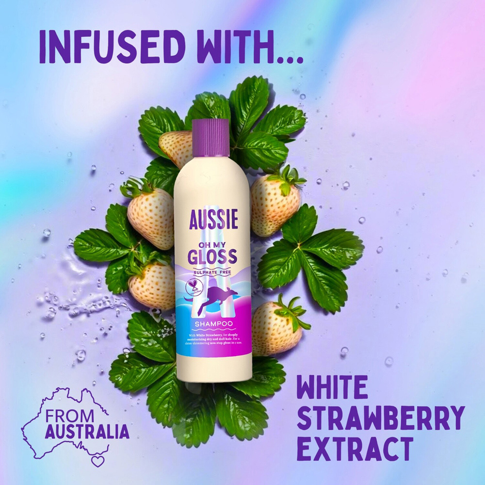 Aussie Oh My Gloss Shampoo Image 5