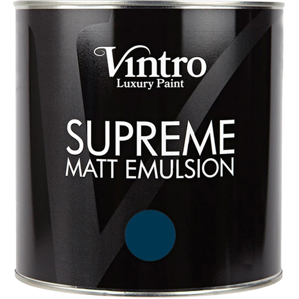 Vintro Paint Picasso Blue Matt Emulsion Interior Paint 2.5L Image 2