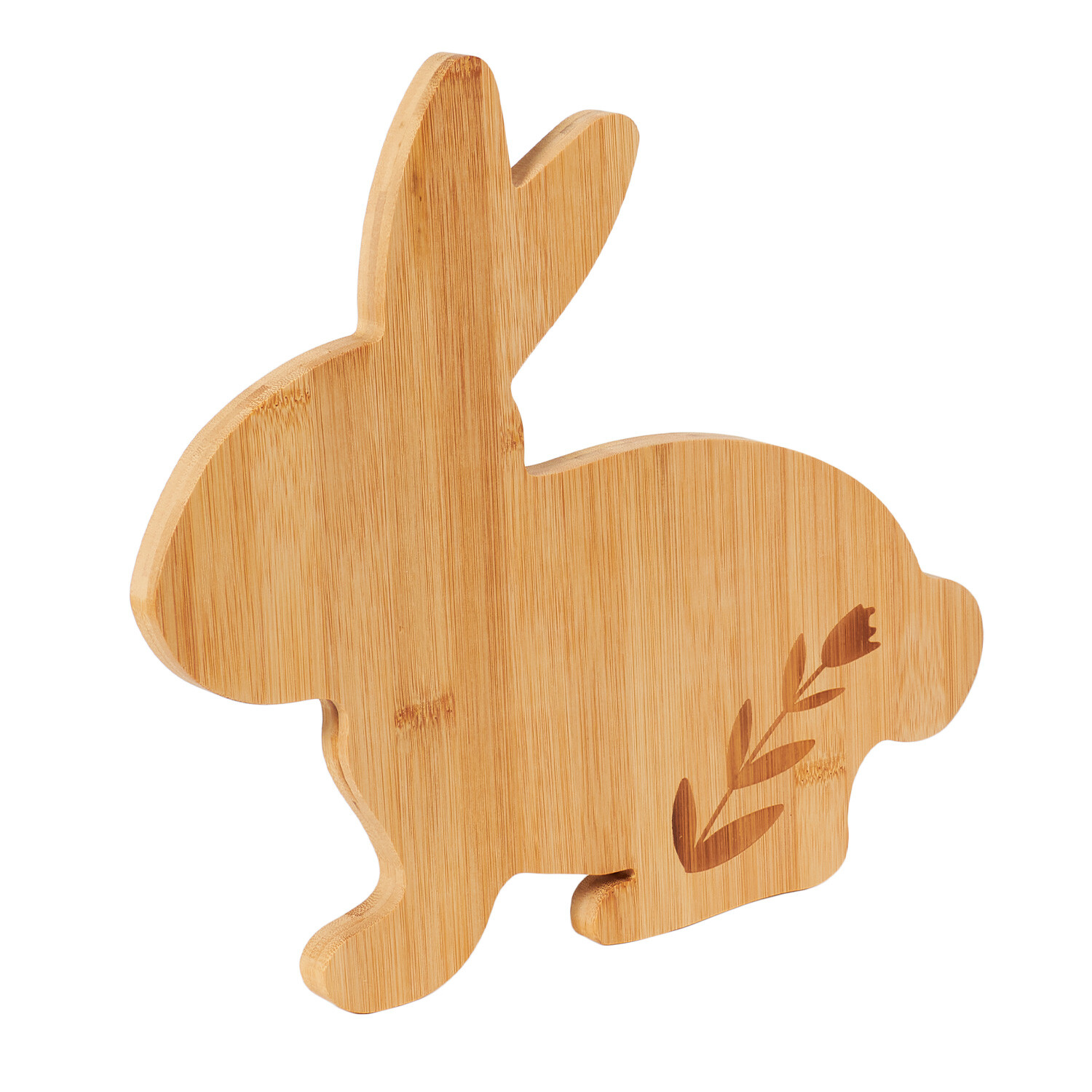 Rabbit Chopping Board - Brown Image 2