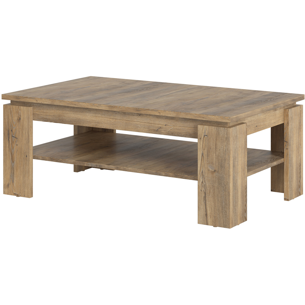 Florence Chestnut and Matera Grey Large Coffee Table Image 3