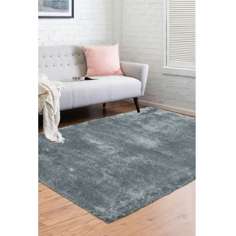 Homemaker Duck Egg Shaggy Ultra Cosy Rug 115 x 160cm Image 4