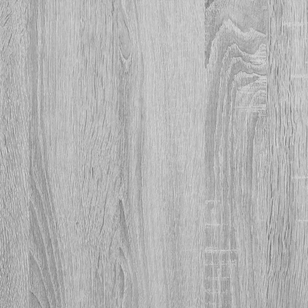 vidaXL 2 Door 4 Shelf Grey Sonoma Sideboard Image 8