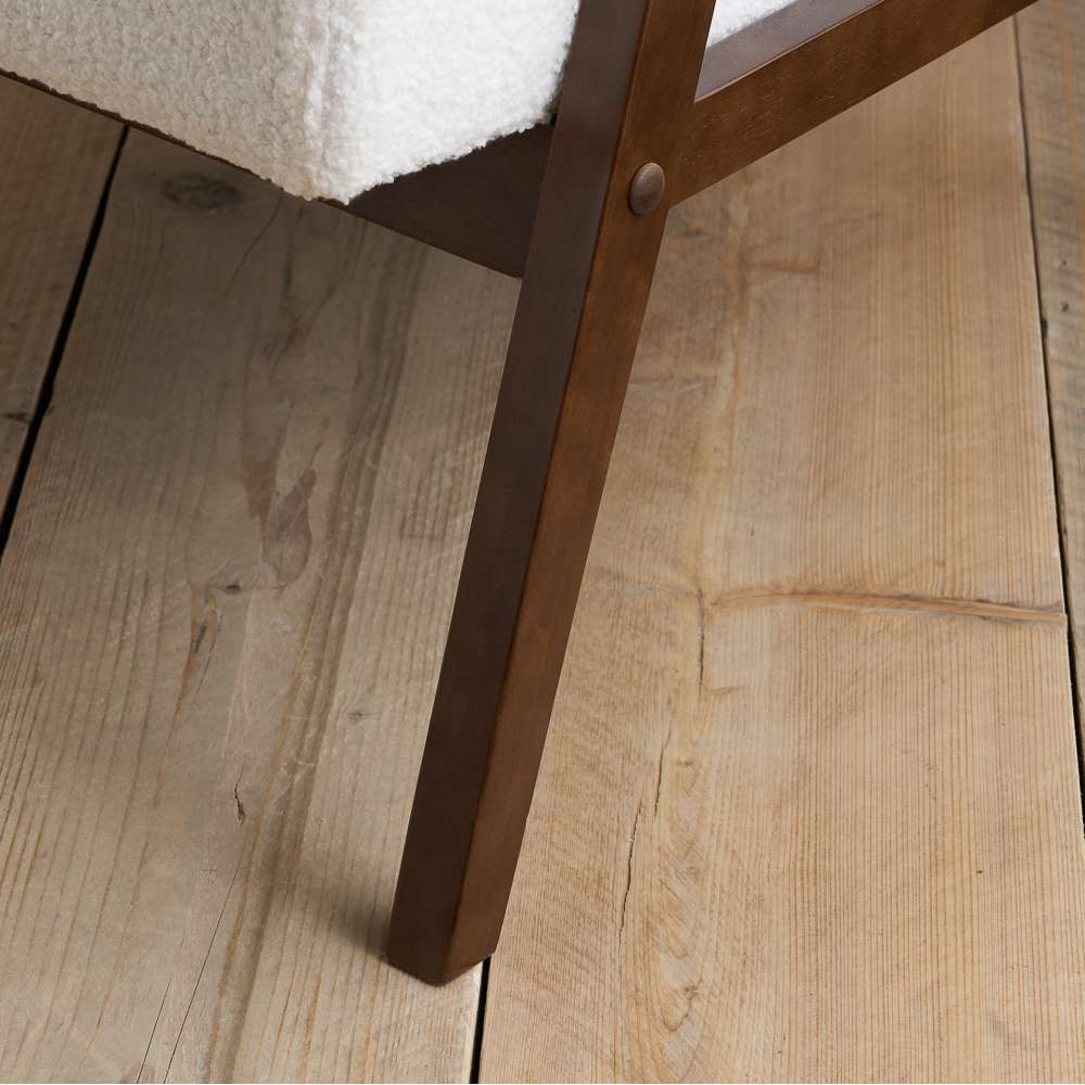 Birlea Ellwood Boucle Armchair Image 7