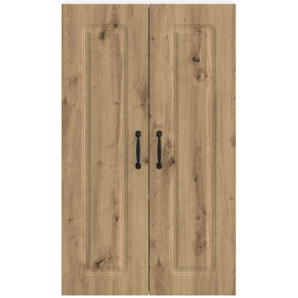 vidaXL 2 Door Artisan Oak Kitchen Wall Cabinet Image 4