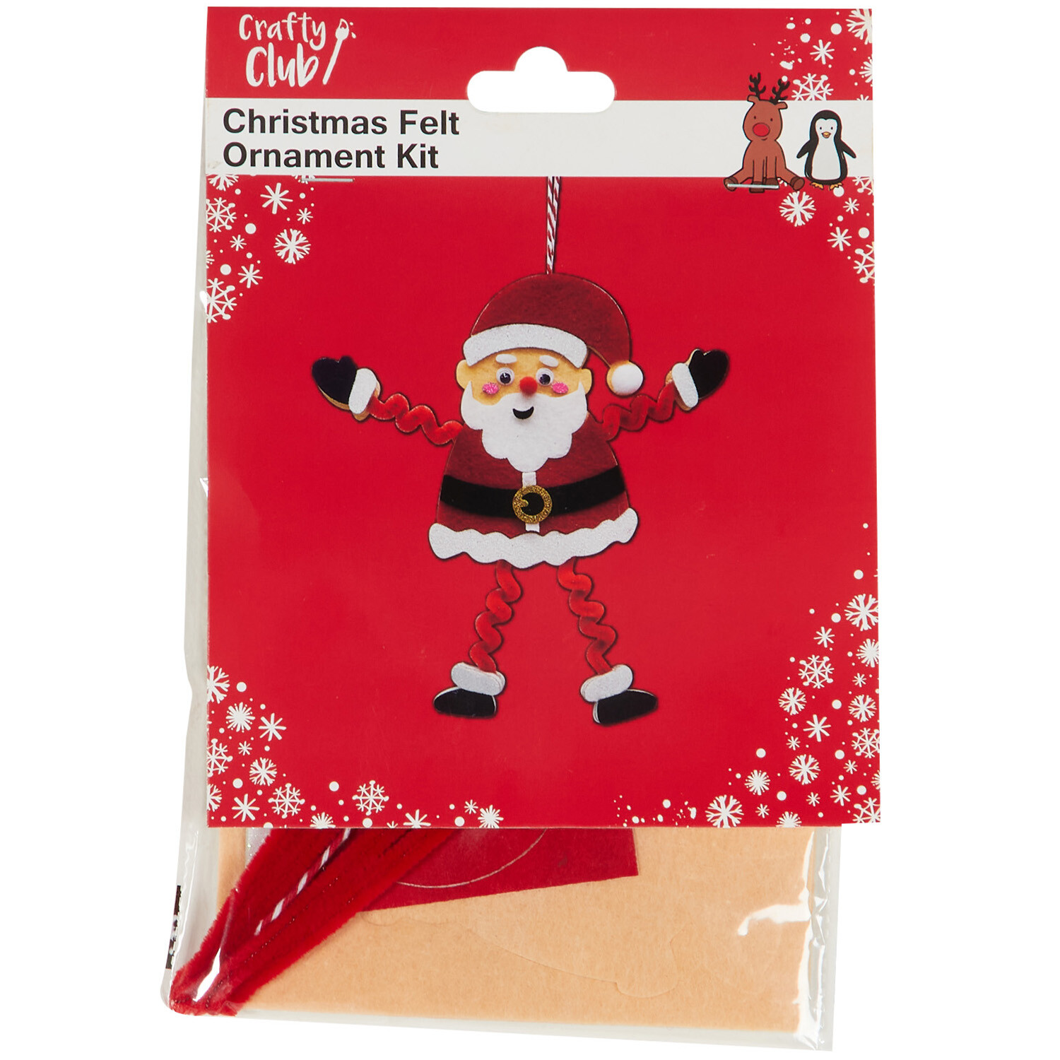 Christmas Felt Ornament Kit - Multicolour Image 5