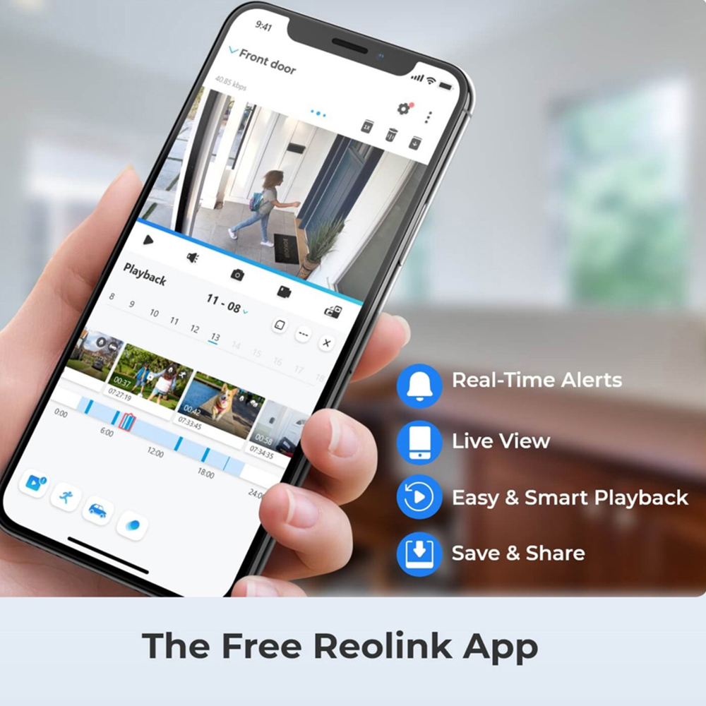 Reolink 10mp Bullet Camera Network Video Recorder Kit Image 7