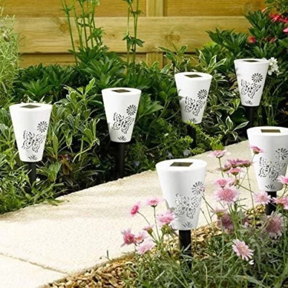 Garden Mile Colour Changing Butterfly Solar LED Stake Light Image 2