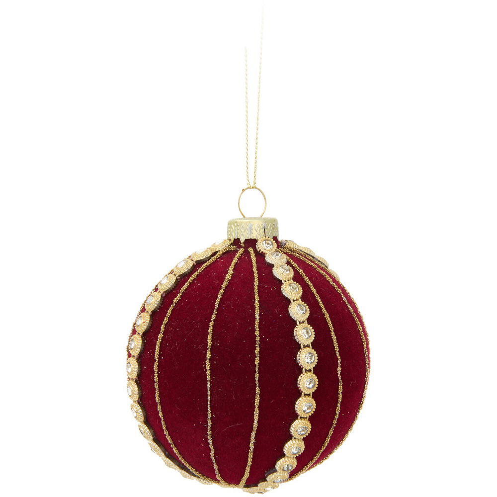 Diamante Embellished Bauble Image 5