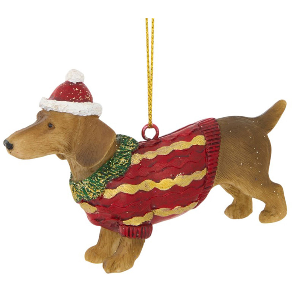 Christmas Pup Hanging Decoration Image 4