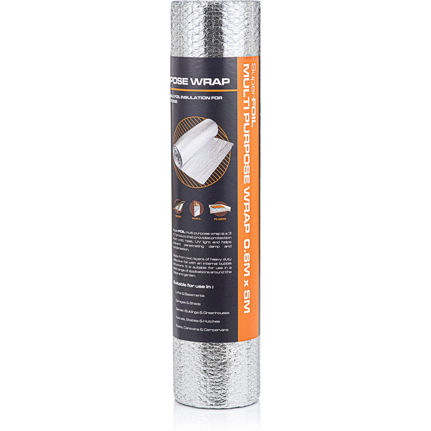 SuperFOIL 0.6 x 5m Multipurpose Insulation Image 1
