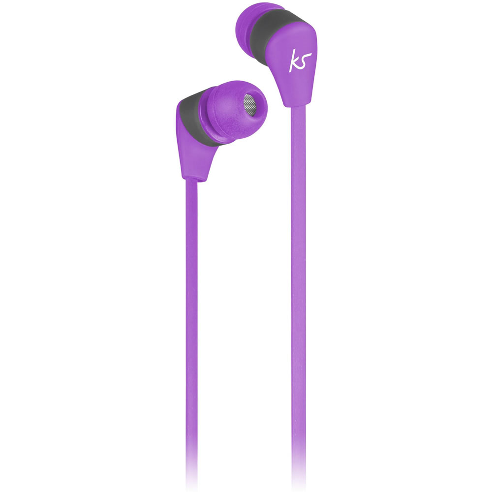 KitSound Purple Bounce Wireless Earphones Image 3