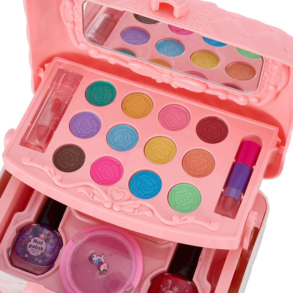H&O Direct Kids 40 Piece Washable Pretend Makeup Set with Box Image 3