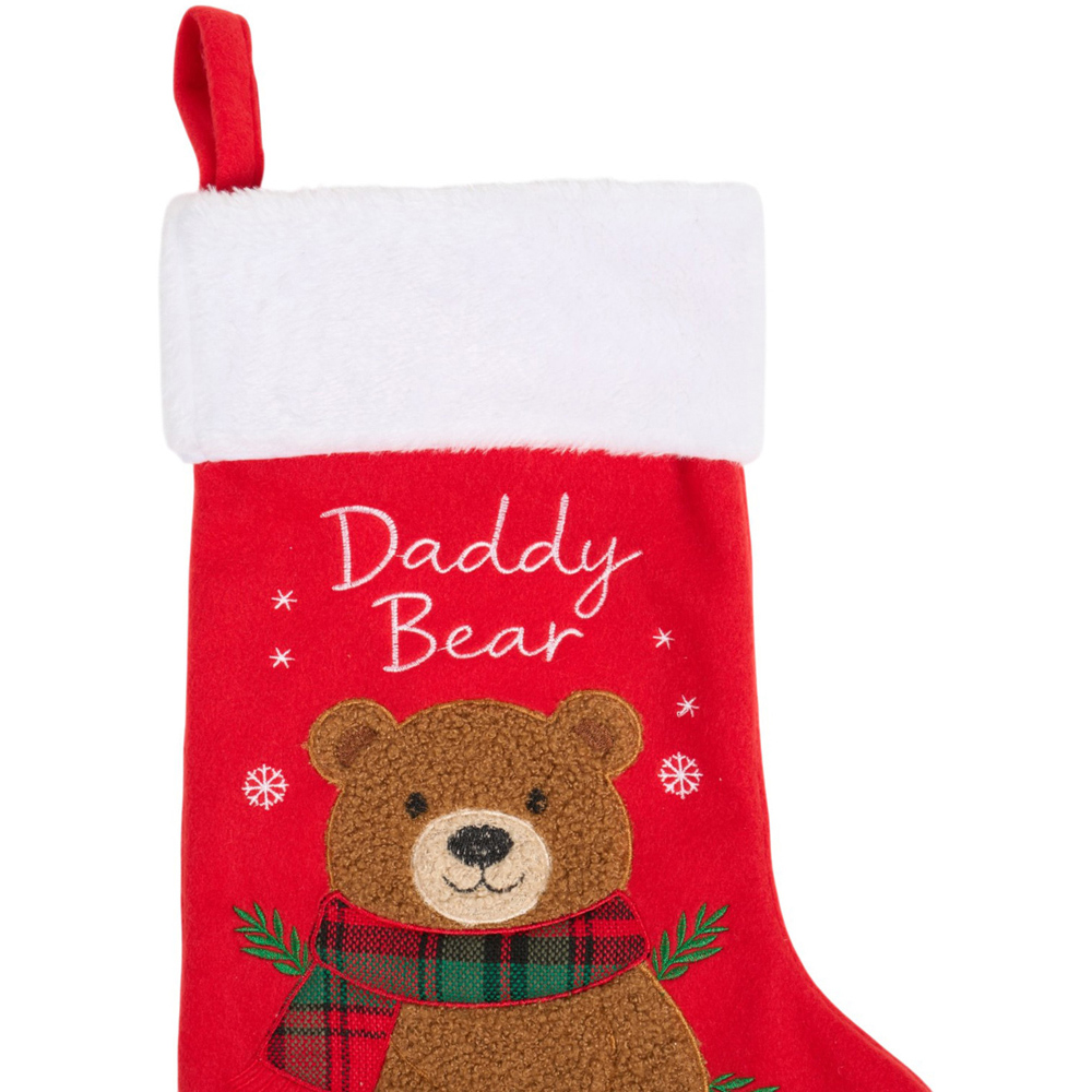 Family Teddy Bear Stocking Image 7