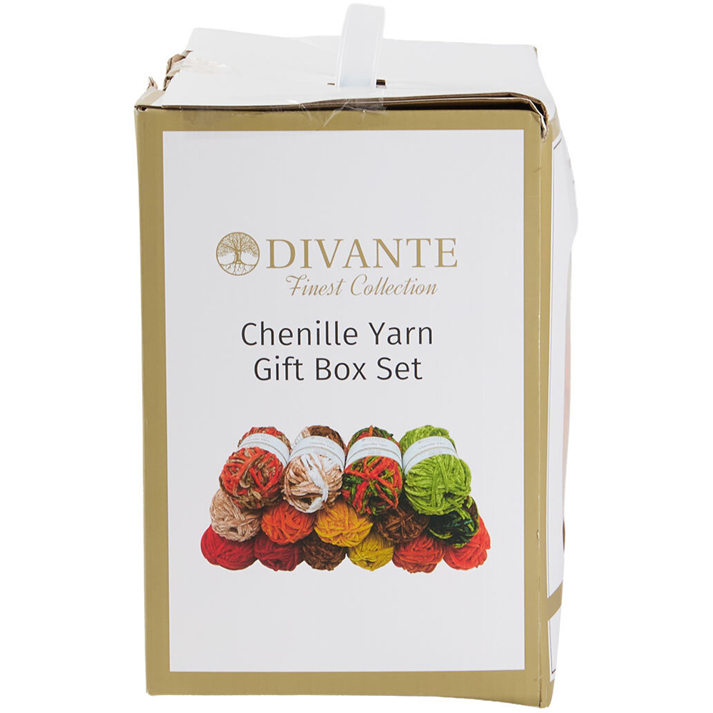 Chenille Yarn Autumn Gift Box Set Image 4