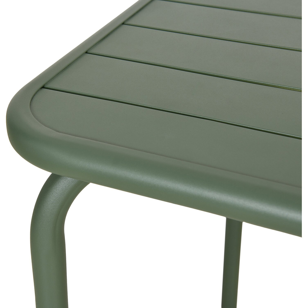 Eton Aluminium Bench Set Green Image 8