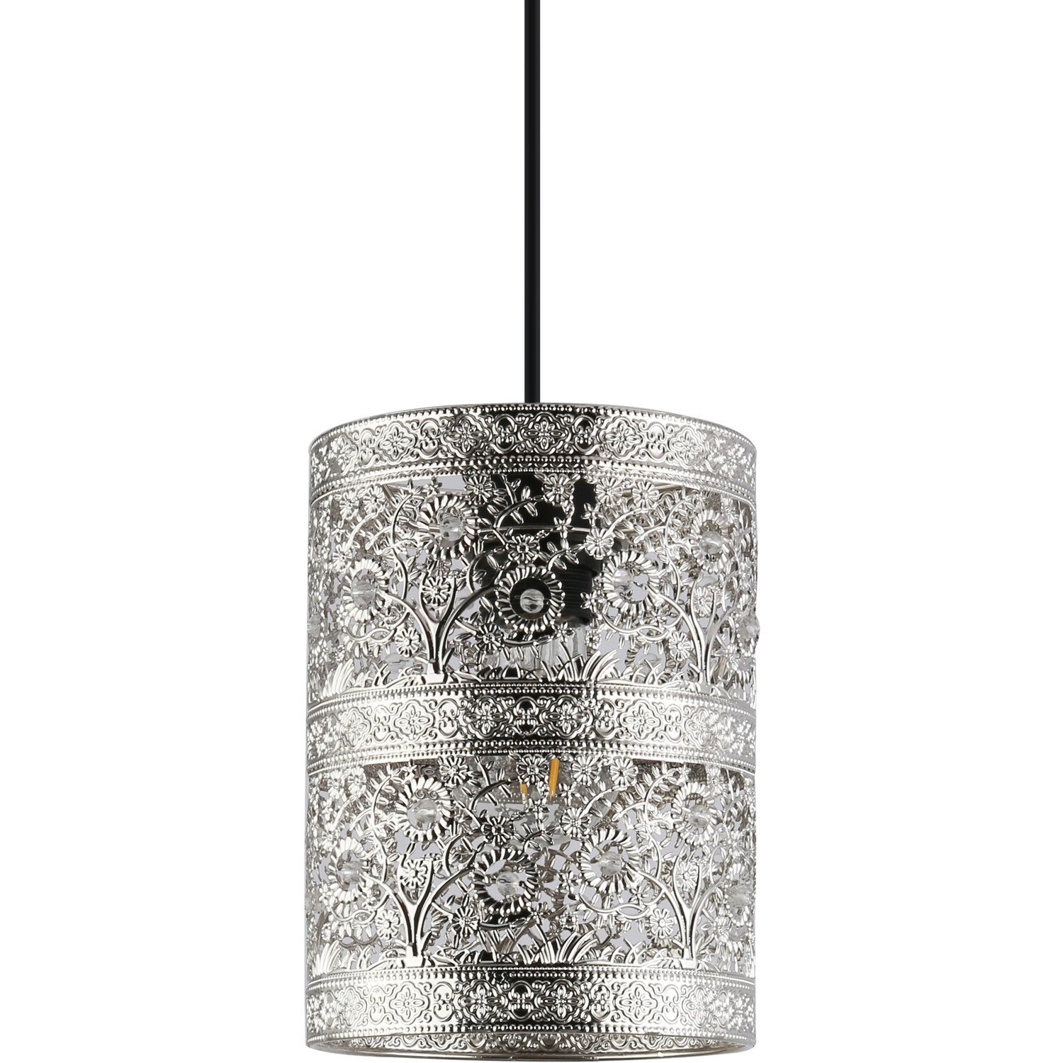 Clay Shade Polished Nickel Image 1