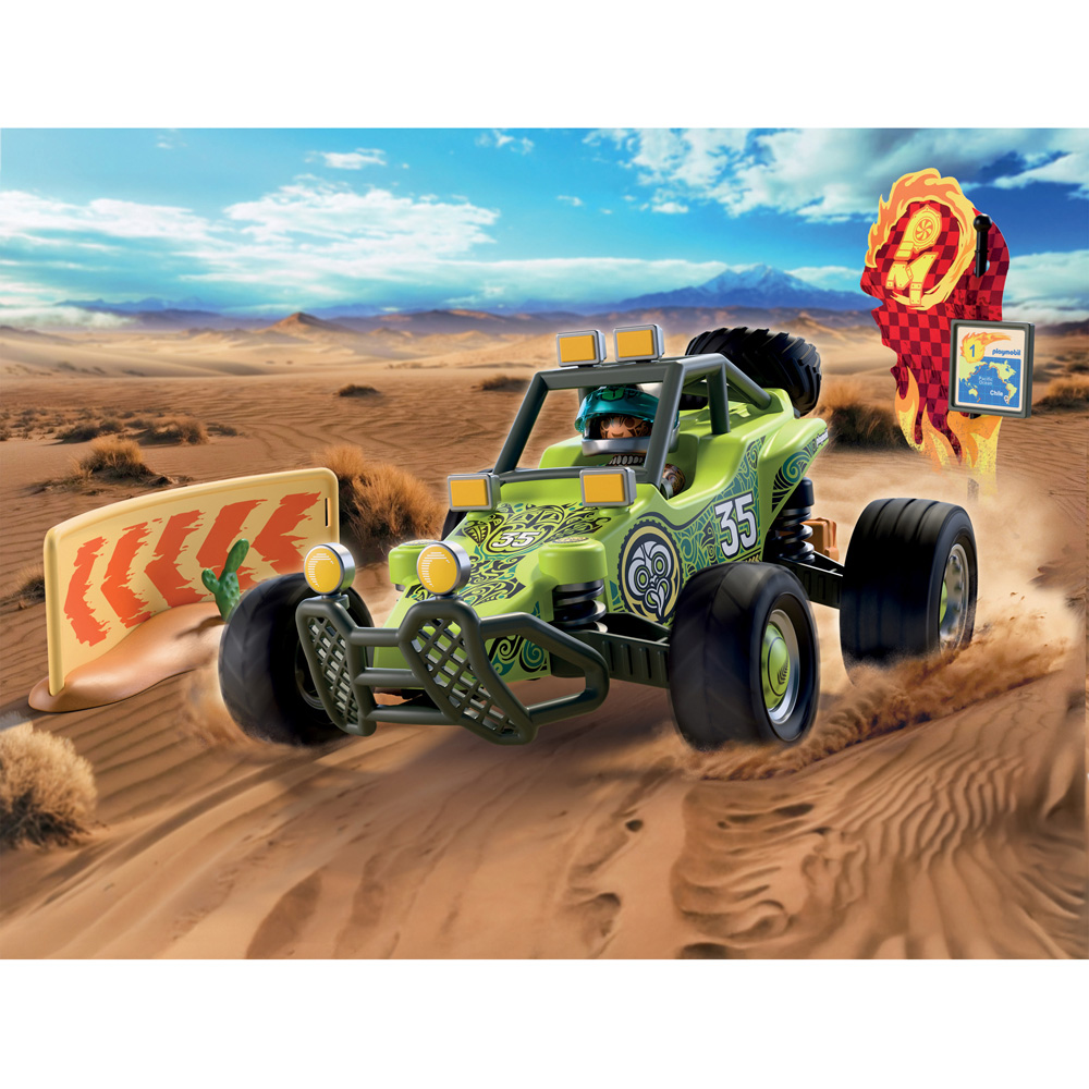 Playmobil Offroad Stock Car Playset Image 5
