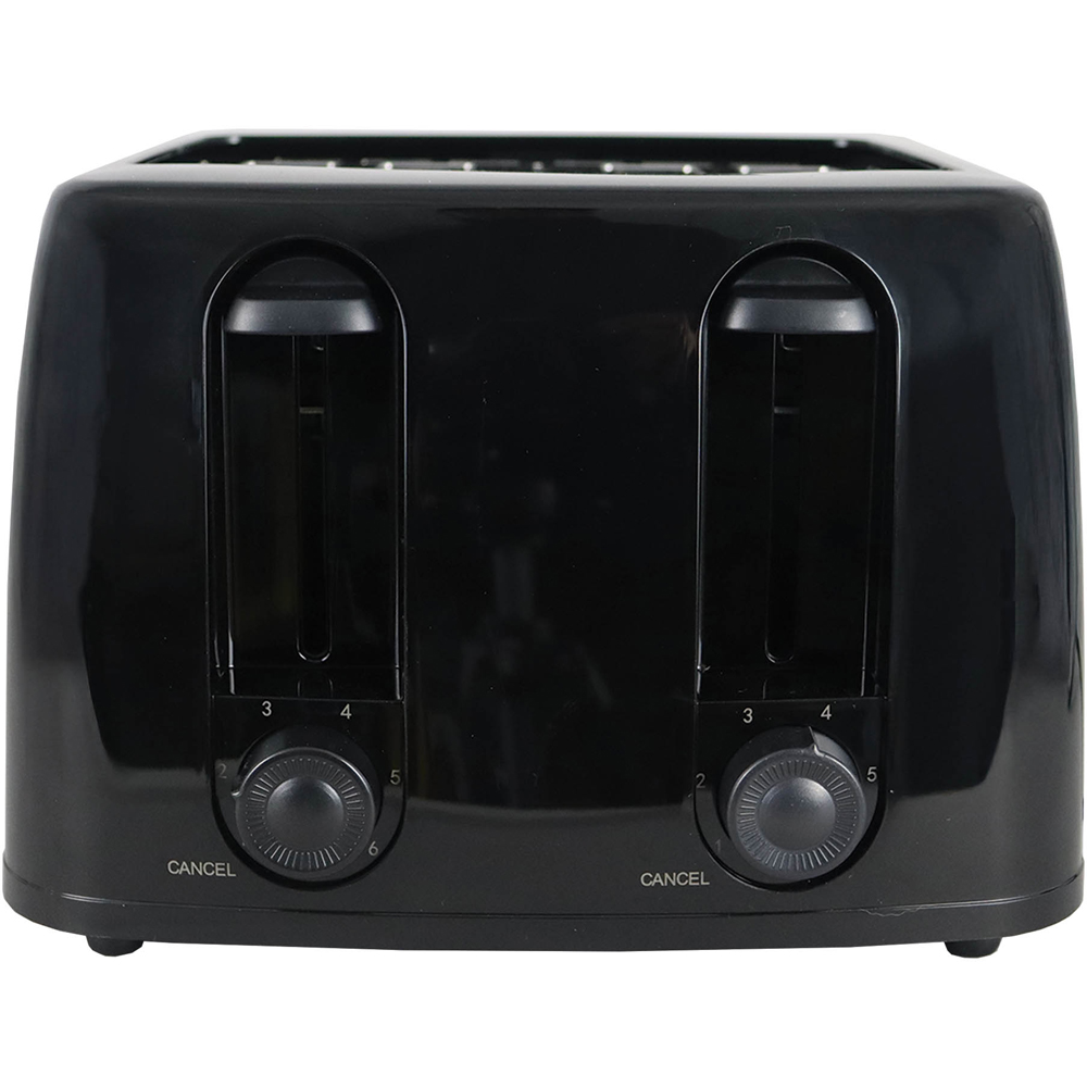 Igenix IGT0445B Black 4 Slice Toaster Image 2