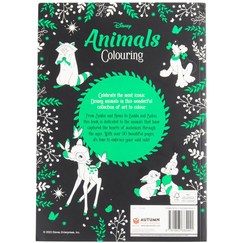 Disney Animals Colouring Book Image 4