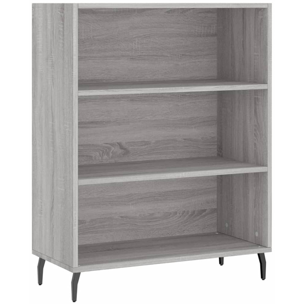 vidaXL 6 Shelf Grey Sonoma Highboard Image 4