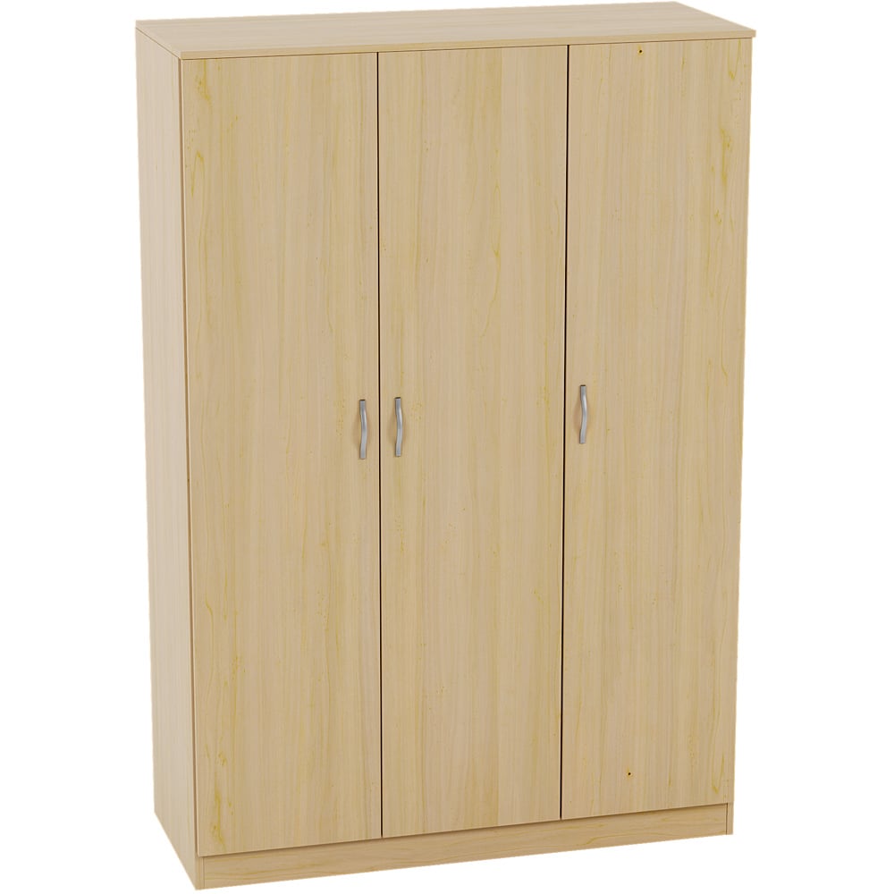 Vida Designs Riano 3 Door Pine Wardrobe Image 2