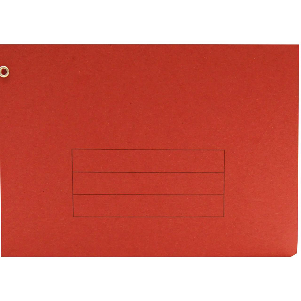 Exacompta 285gsm Red Foolscap Spiral File 25 Pack Image 4